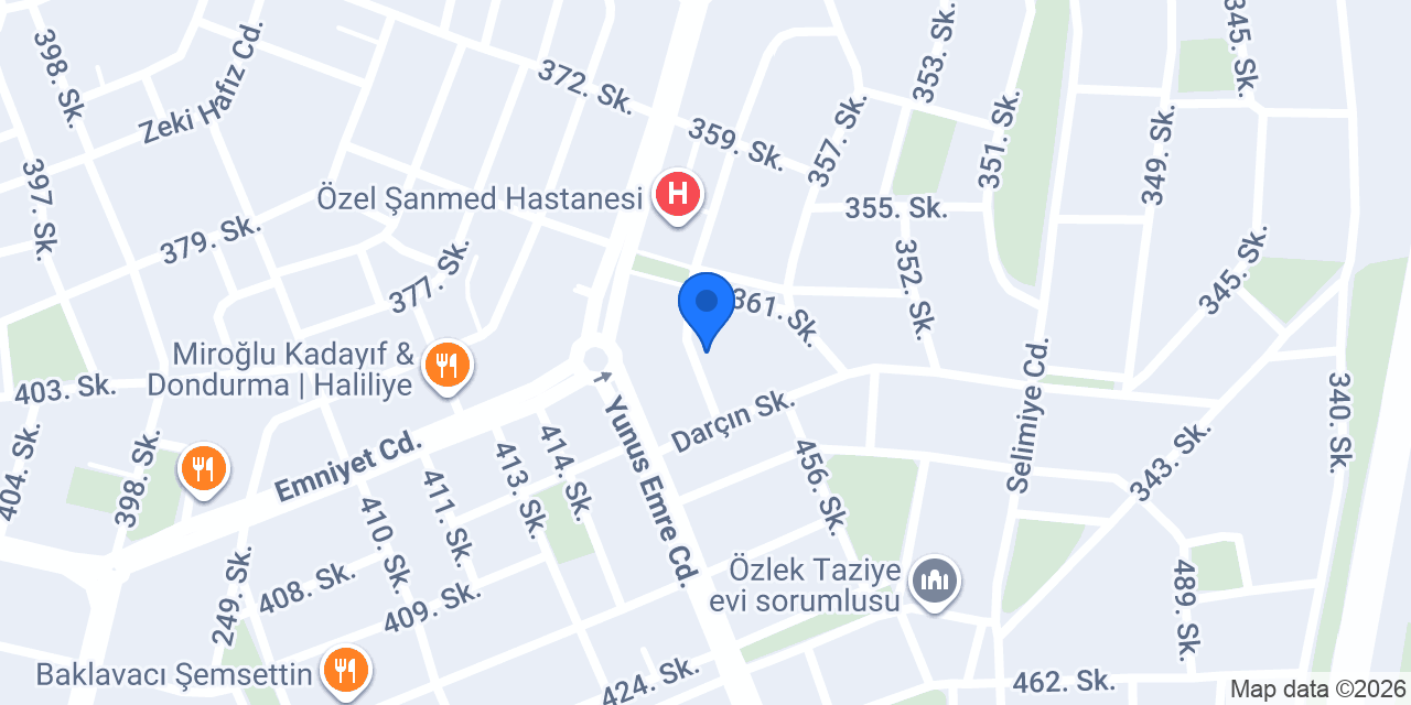 Şanlıurfa Almanca Kursu konumu