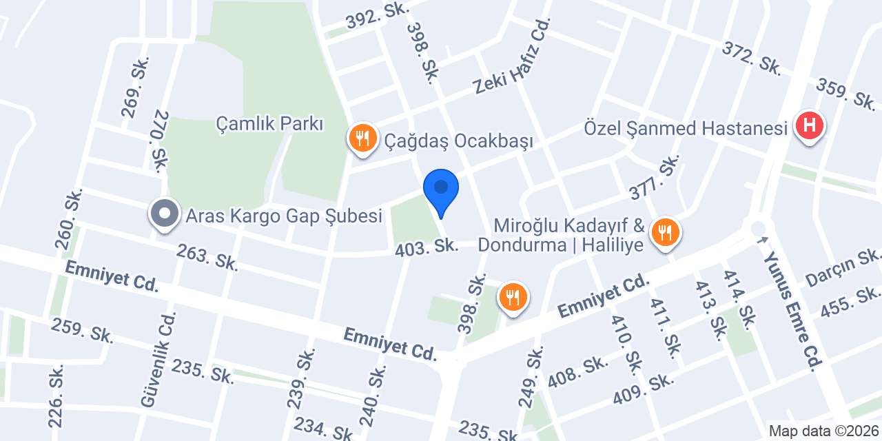 Karga Sanat Atölyesi konumu