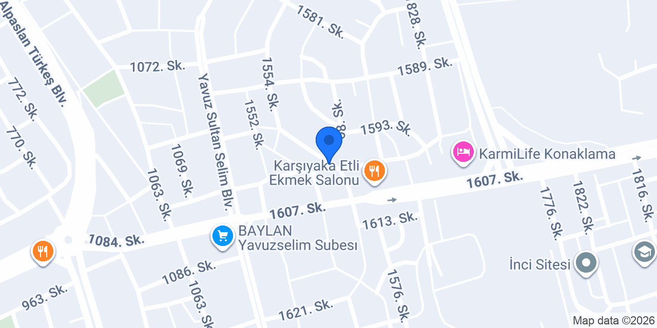 DANIŞ 2 (ÜNİVERSİTE ŞUBE) konumu