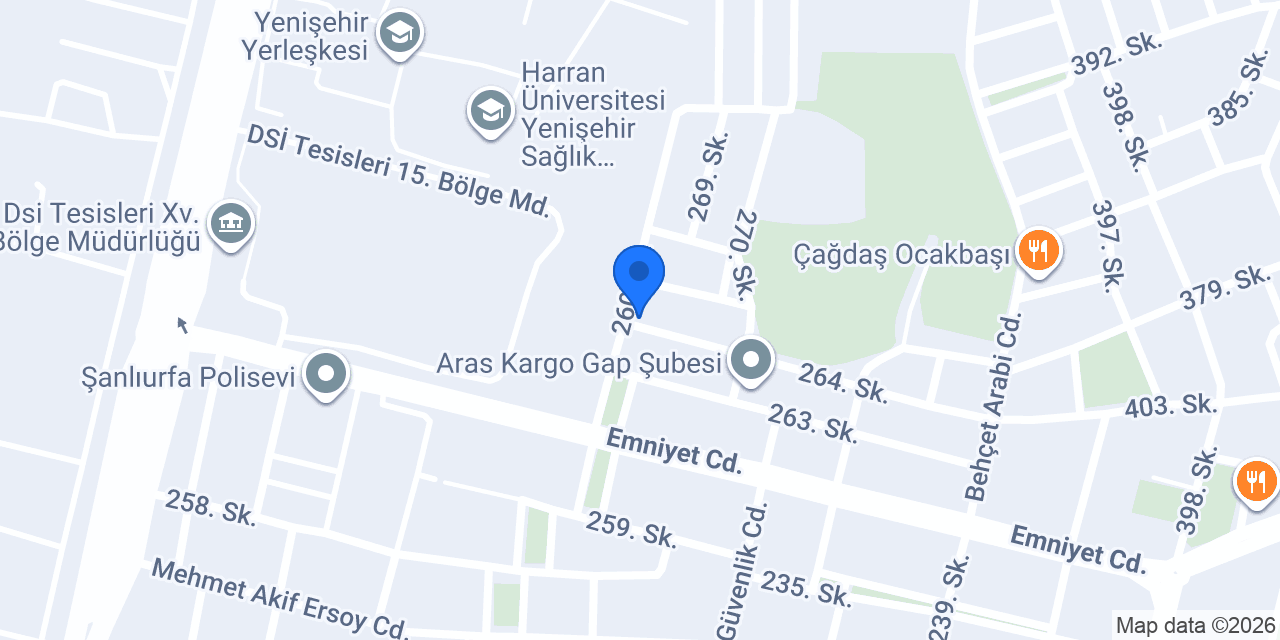 FURKAN ÇERÇİ MALİ MÜŞAVİRLİK konumu