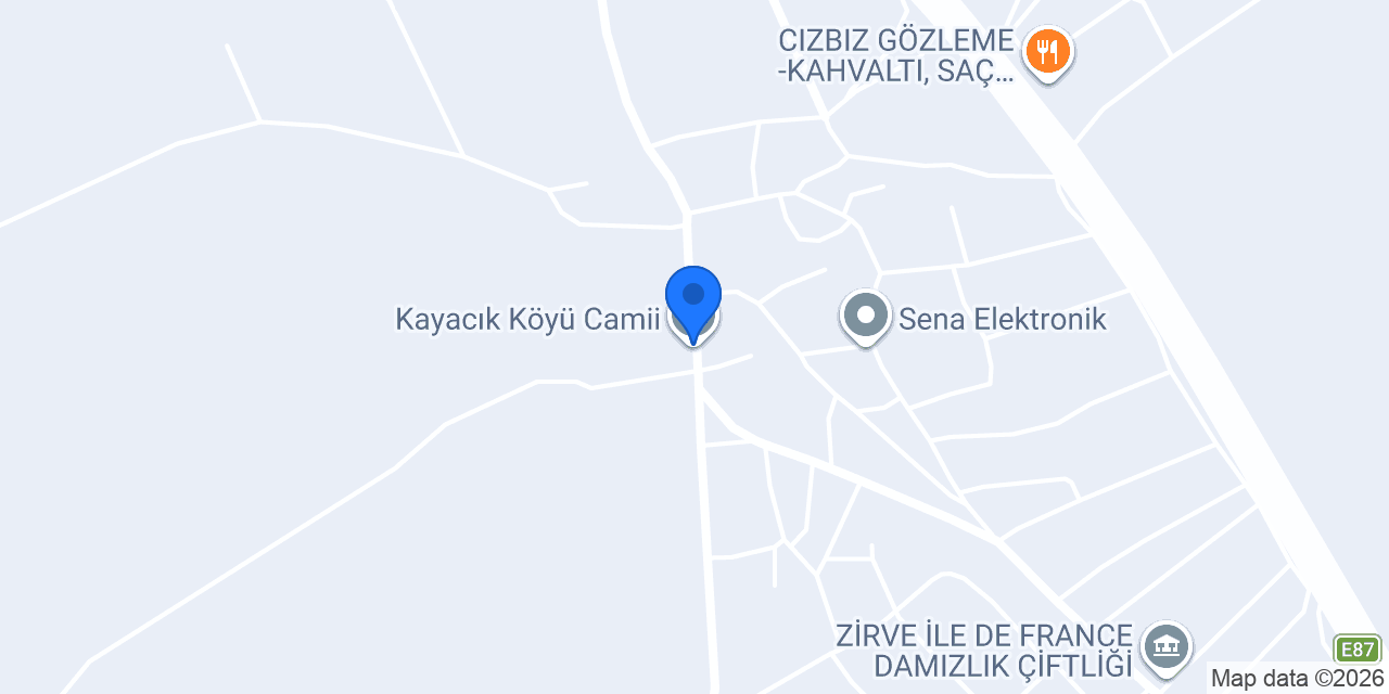 Kayacık Köyü Camii konumu
