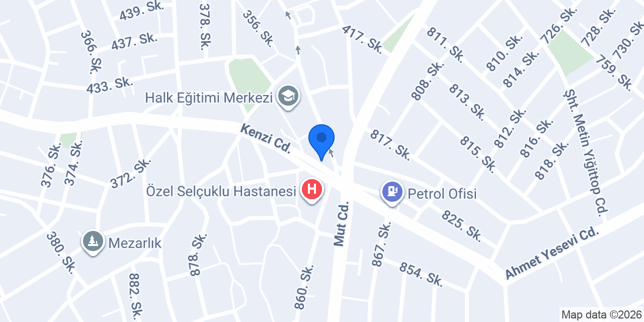YASİN OPTİK konumu