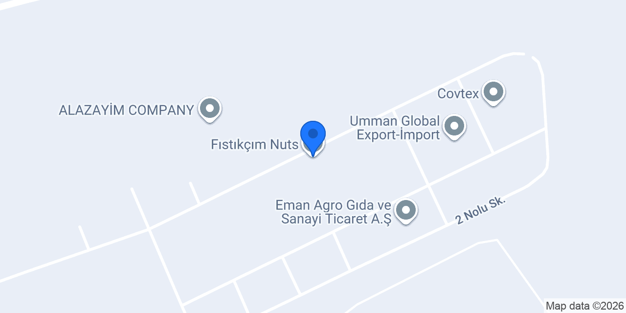 Fıstıkçım Nuts konumu