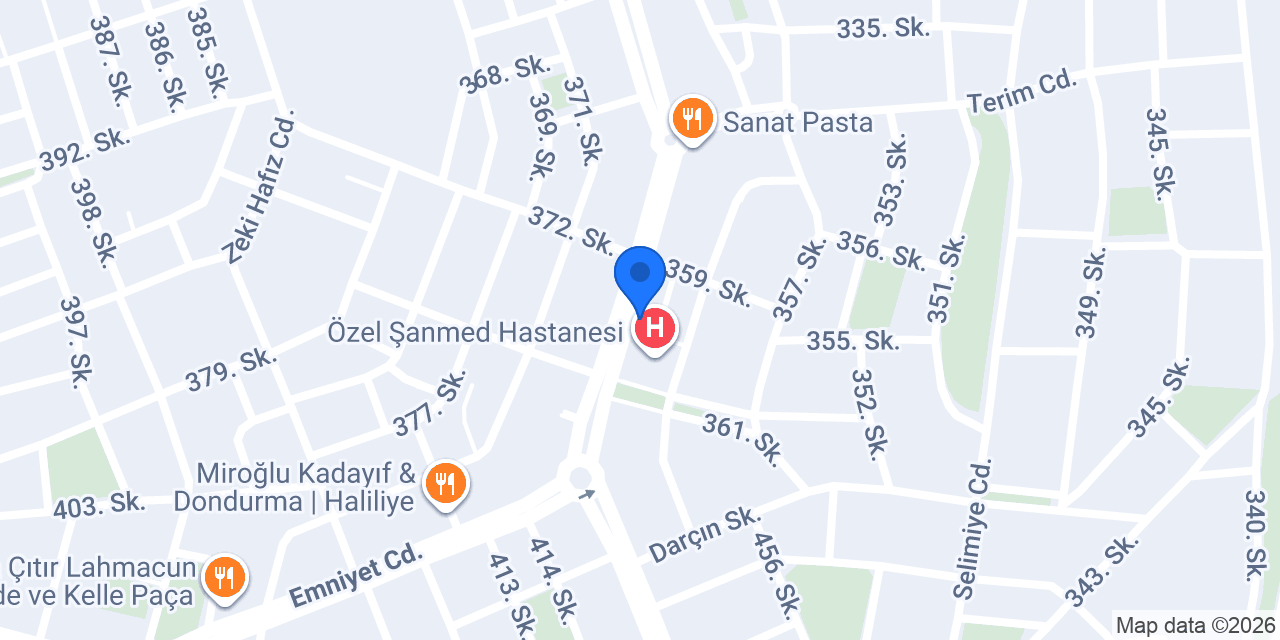 Özgür Eczanesi konumu