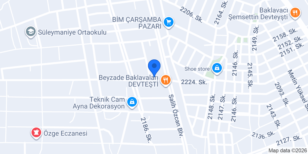 Nur Terzi& Moda Evi konumu