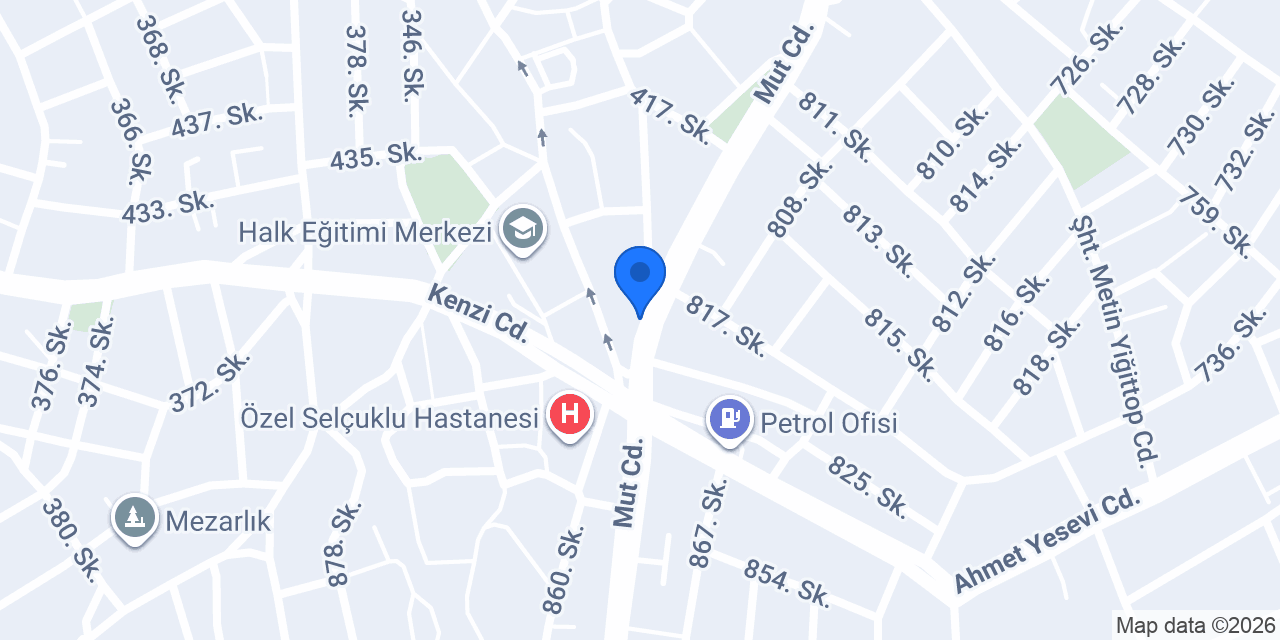 Çetmen Mobilya | Karaman konumu