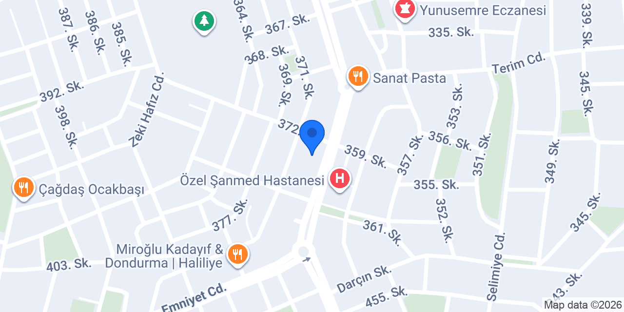 Saray Döner konumu