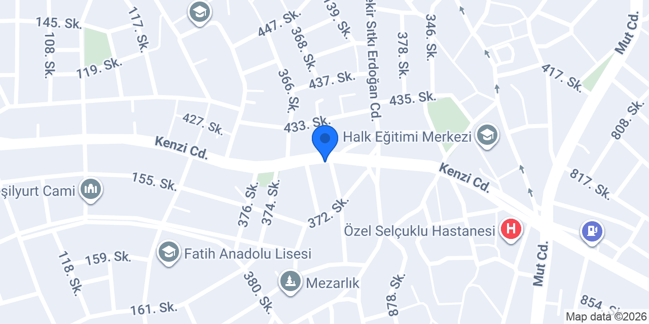 BOZKURT Büfe konumu