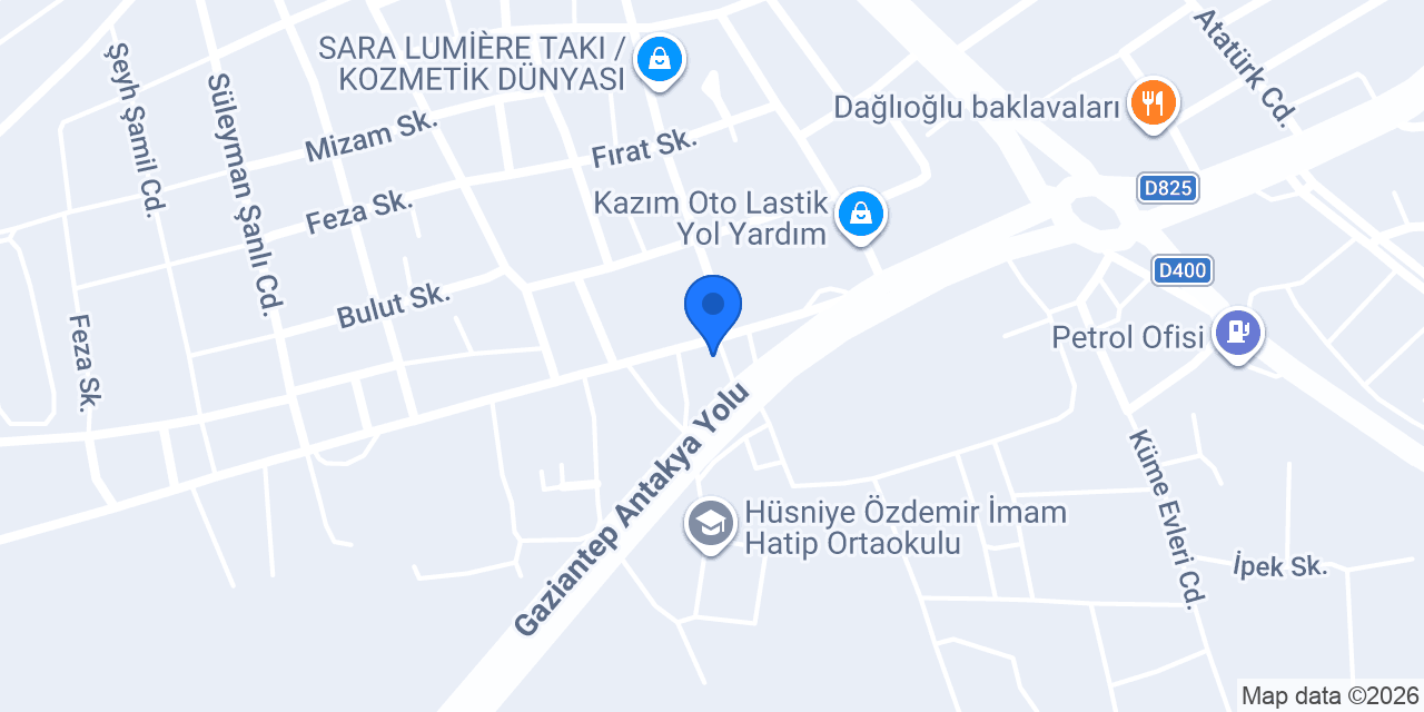 Şenkar metal konumu