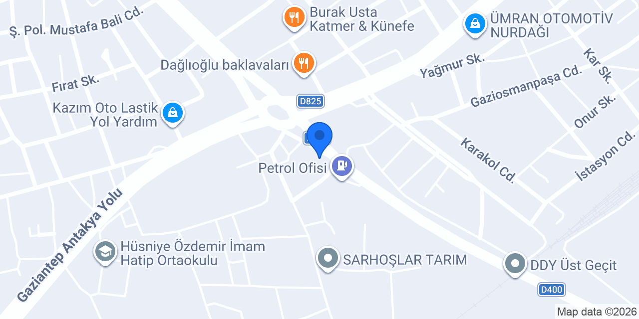 Tapu Müdürlüğü konumu