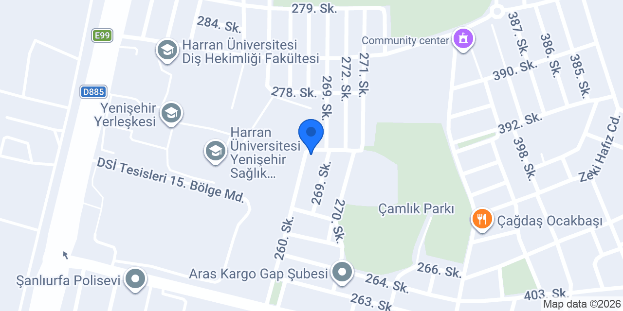 Şanlıurfa İHH konumu