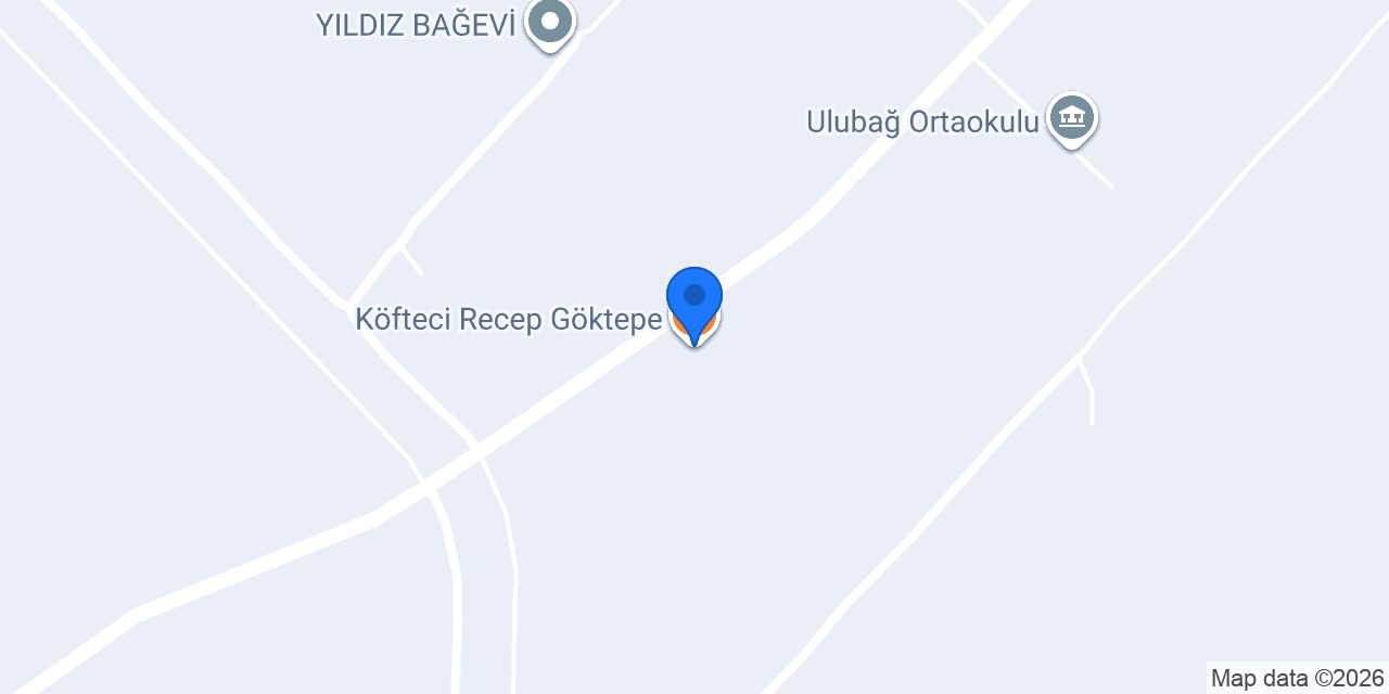 Köfteci Recep Göktepe konumu