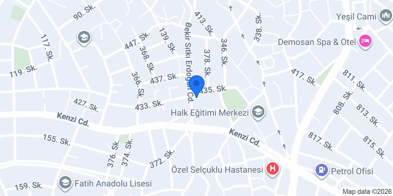 UMUT MATEMATİK EVİ konumu