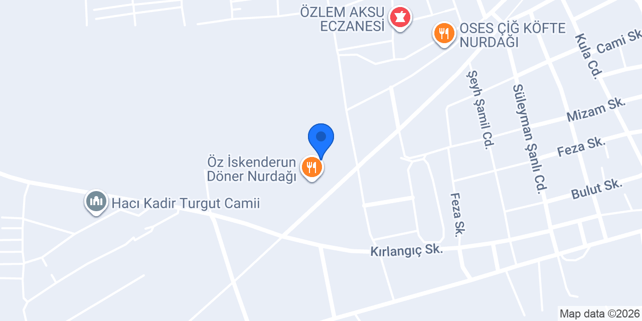 Simge terzi konumu