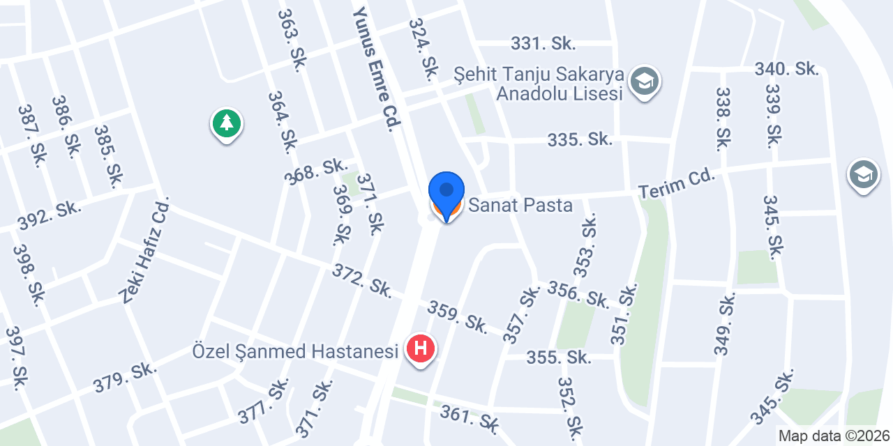 Sanat Pasta konumu