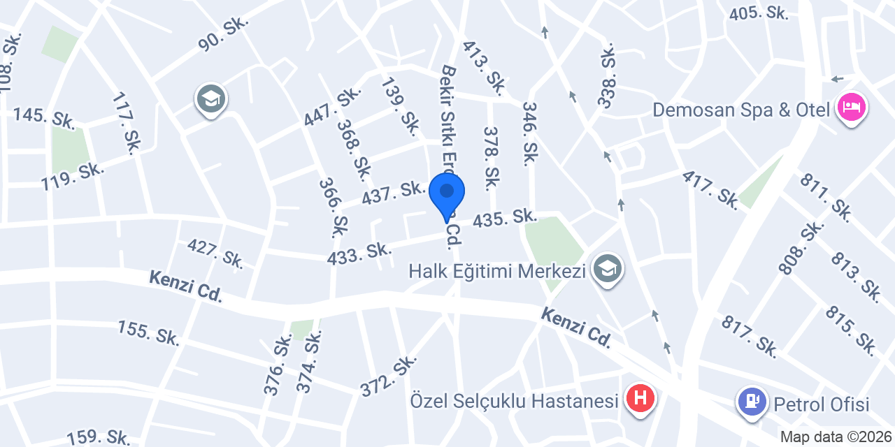Şebnem Pasta Cafe konumu