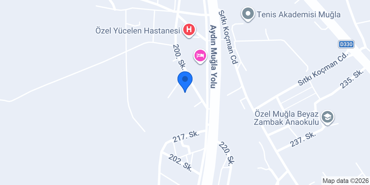 Tuna Otel Rezidans konumu