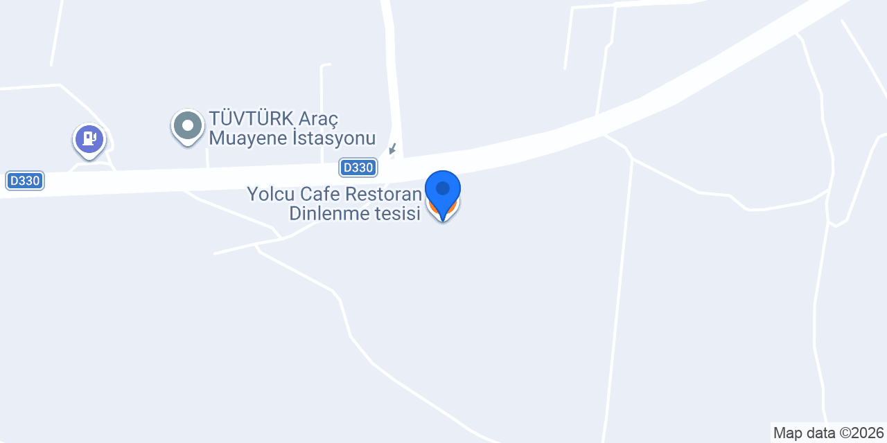 Yolcu Cafe Restoran Dinlenme tesisi konumu