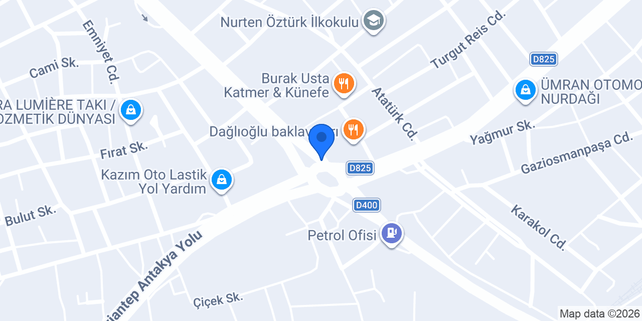Şenyurt Eczanesi konumu