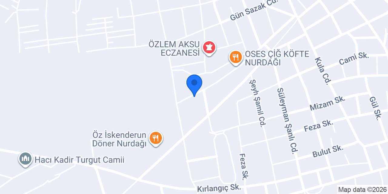 NURDAĞI ÇİÇEKÇİLİK konumu
