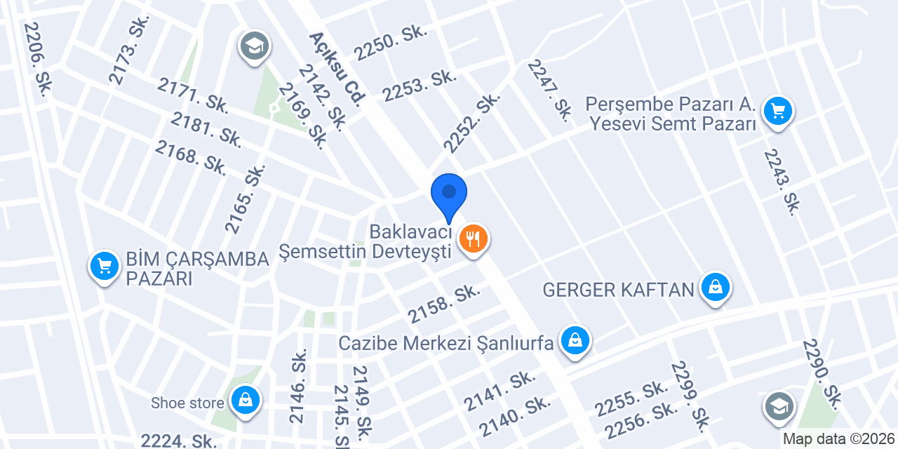 ENTİ GROSS AVM konumu