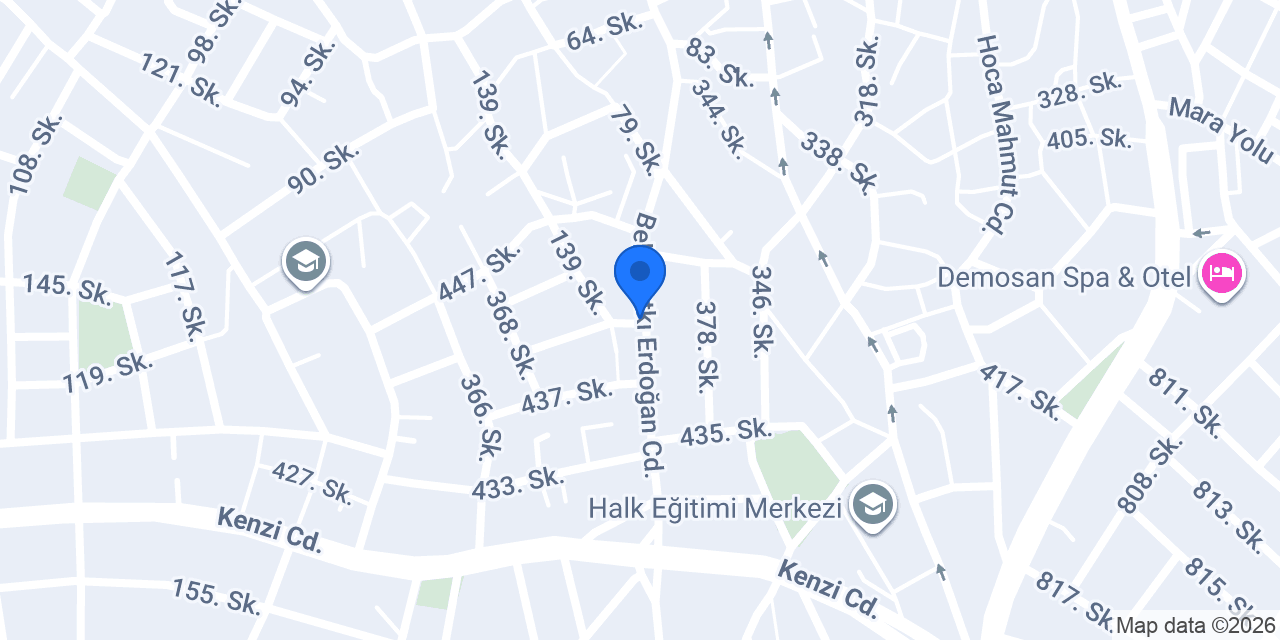 Özyer Isı ve İnşaat konumu