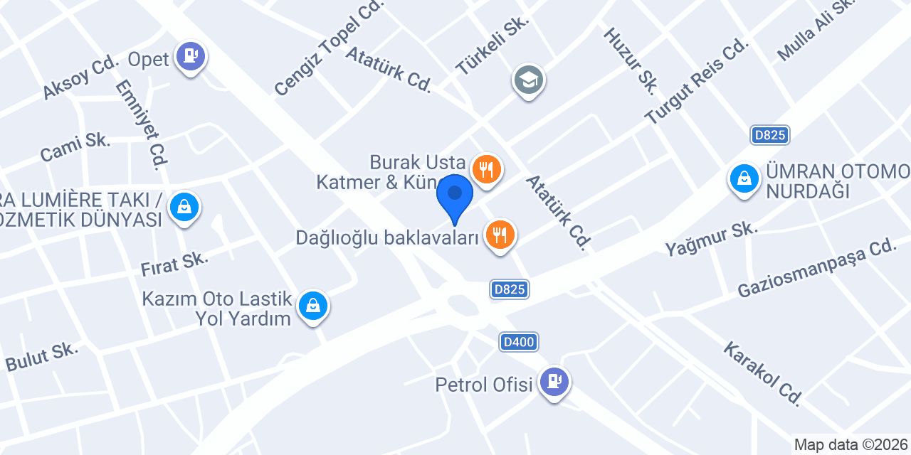Arda Kebap Salonu konumu