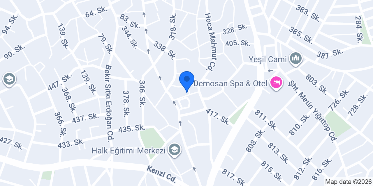 Öz Davetiye konumu
