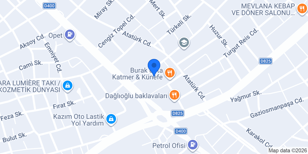 AK ELEKTRİK konumu