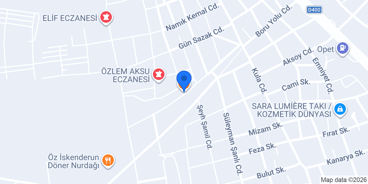 OSES ÇİĞ KÖFTE NURDAĞI konumu