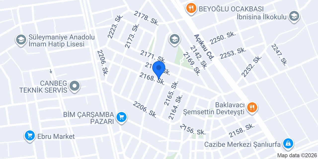 Desen mobilya şanlurfa konumu