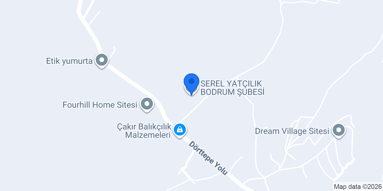 SEREL YATÇILIK BODRUM ŞUBESİ konumu