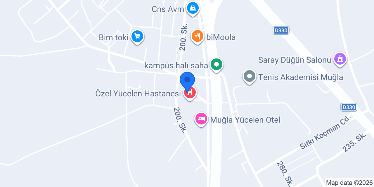 Yücelen Lazer Epilasyon konumu