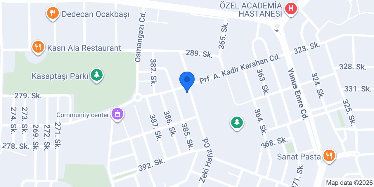 Yeni Nesil Akademi konumu