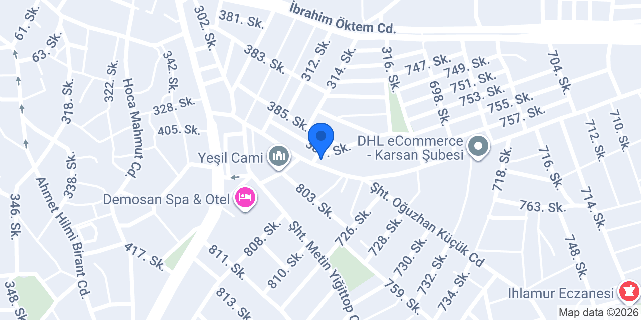 COŞKUN ET konumu