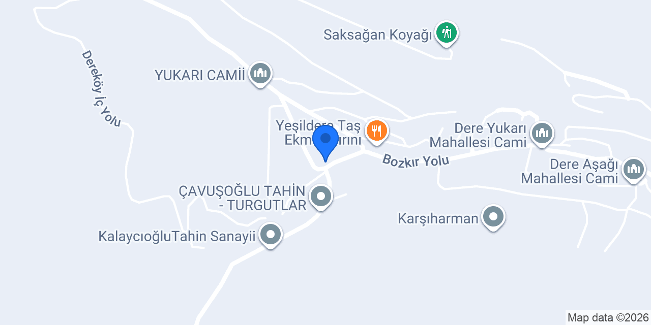 Dere İlkokulu konumu