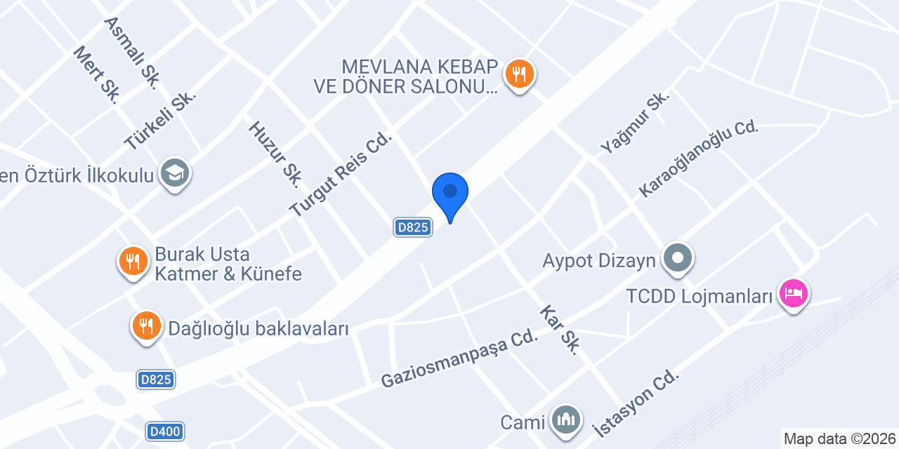 Kayaoğlu Otomotiv konumu
