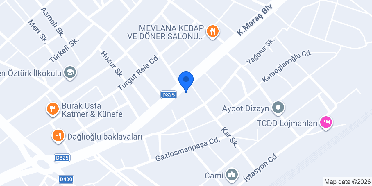 PAŞAM OTOMOTİV konumu