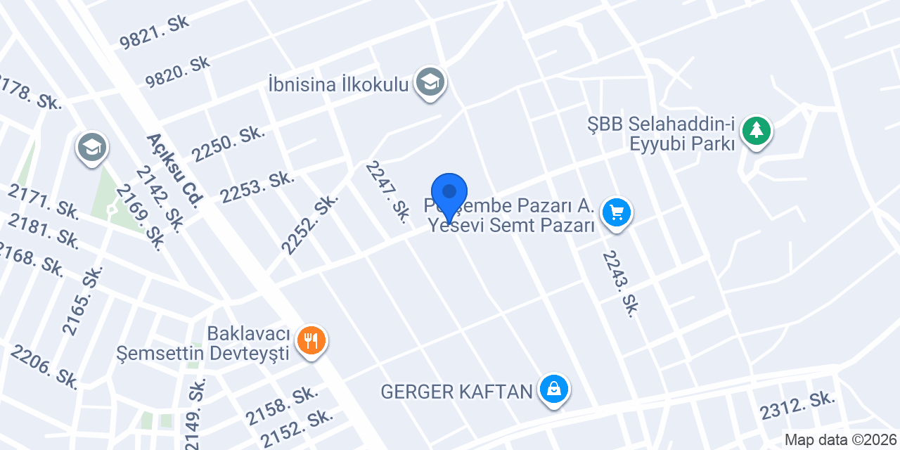 Özel Ak Sağlık Kabini konumu