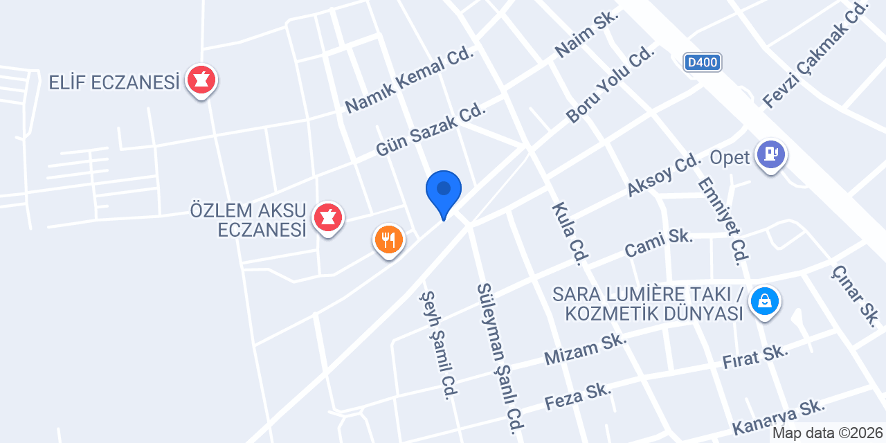M.Y SALON konumu