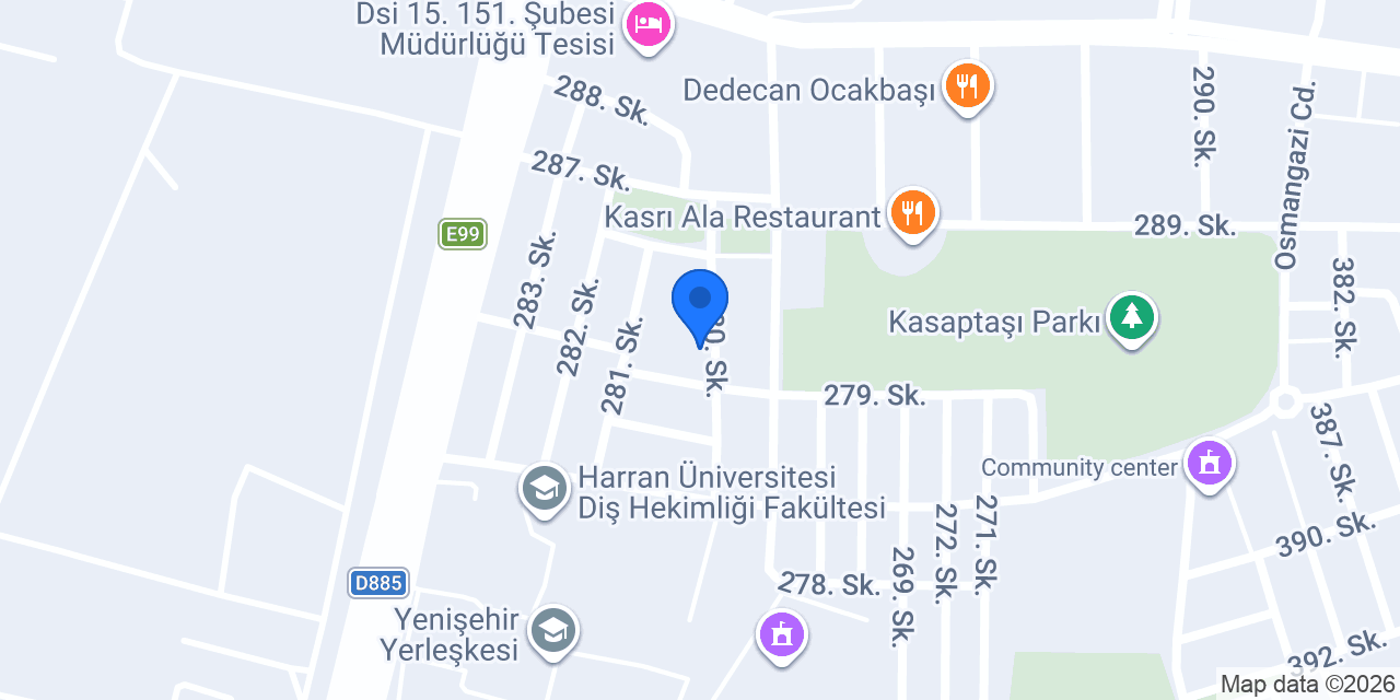 Baran İnternet cafe konumu
