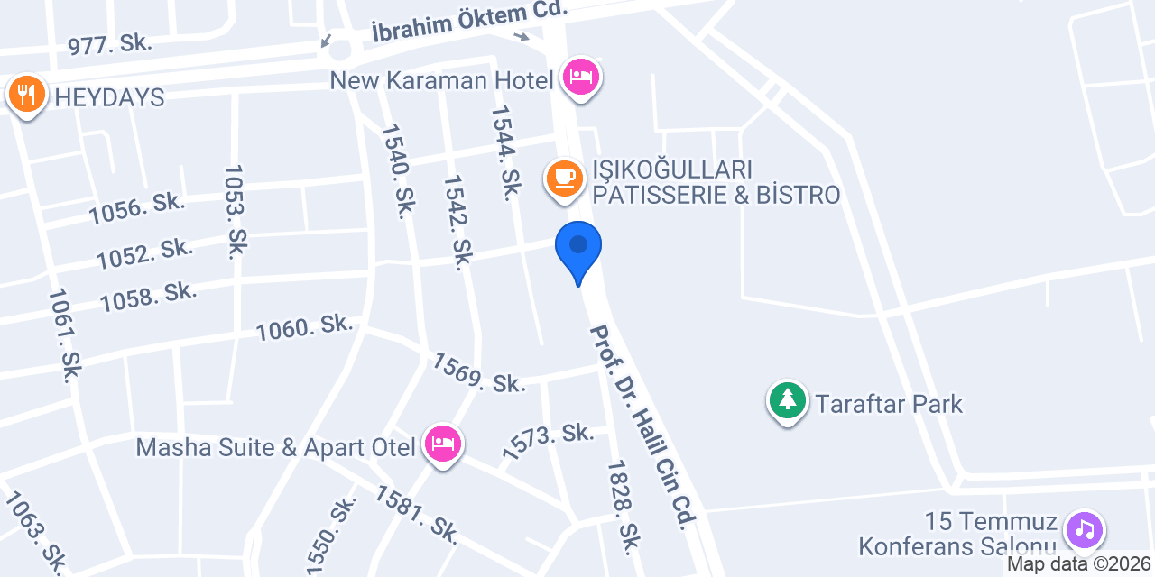 Nazikçe Cafe konumu