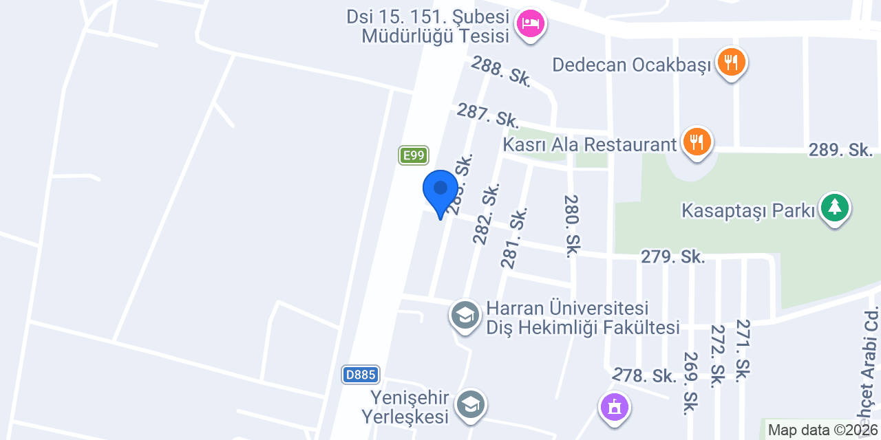 Çetiner Turizm Acentesi konumu