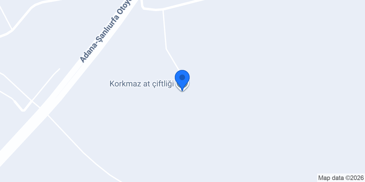 Korkmaz at çiftliği konumu