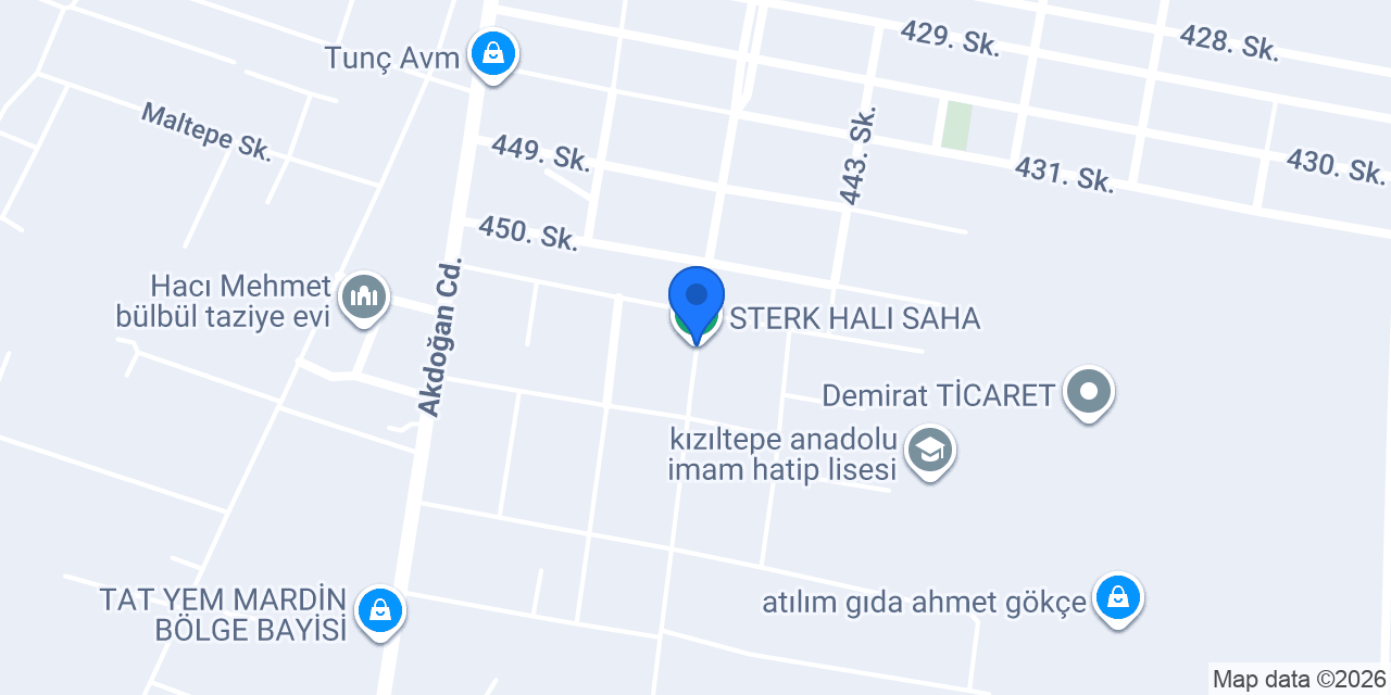 STERK HALI SAHA konumu