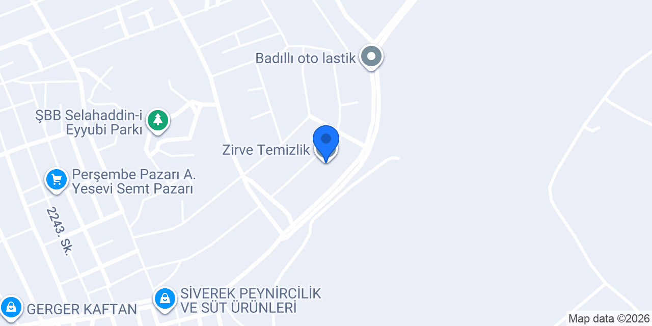 Zirve Temizlik konumu