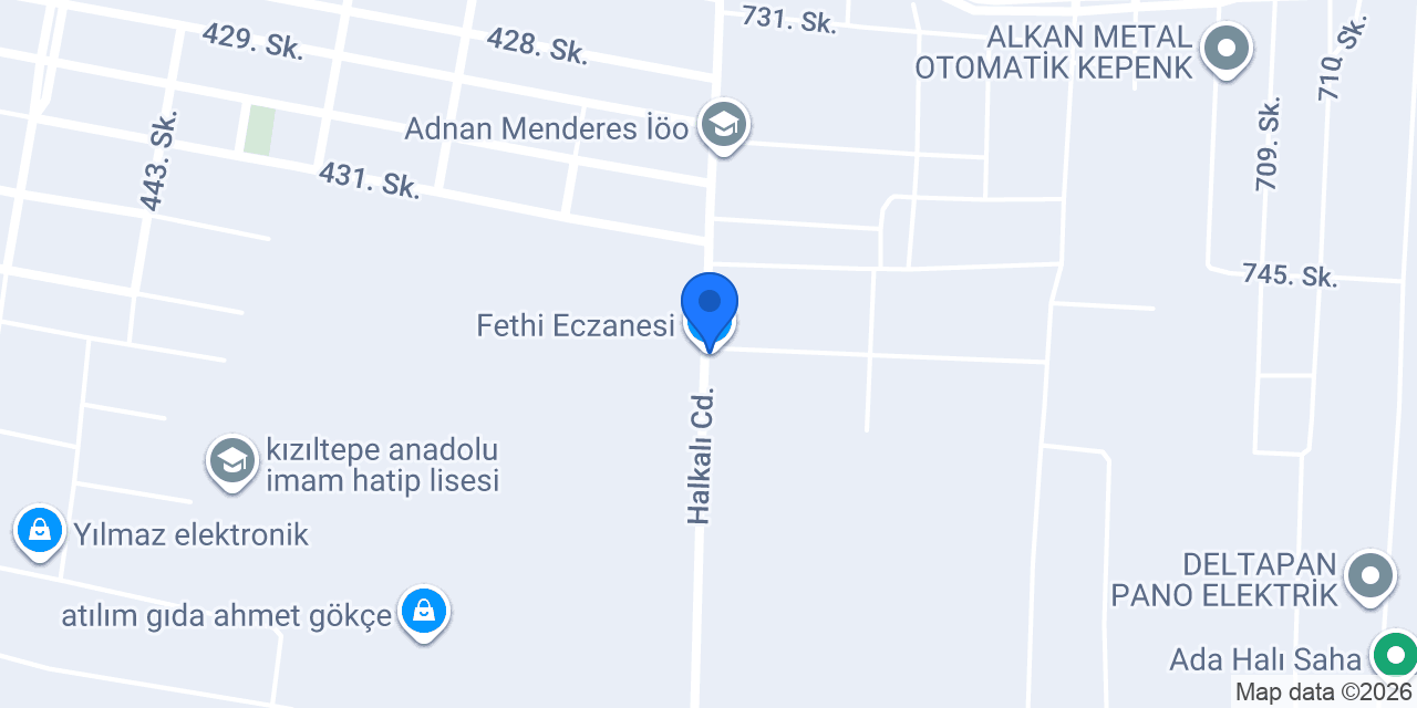 Fethi Eczanesi konumu
