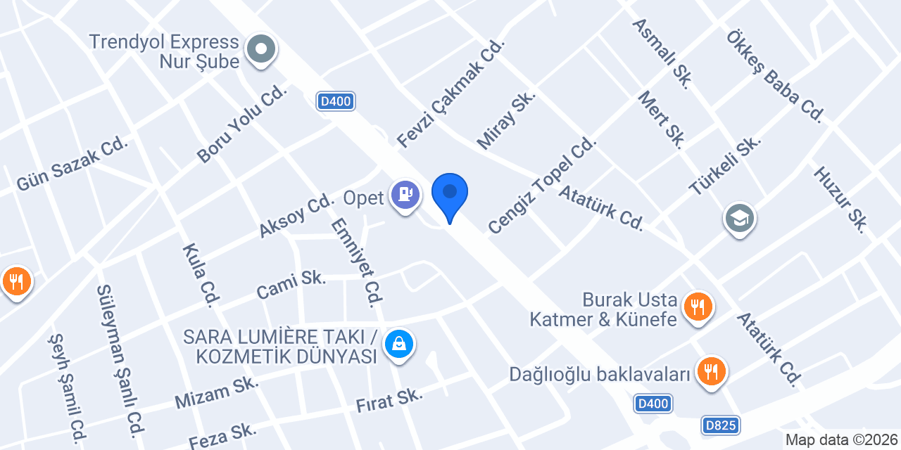 Bdy Elektronik konumu