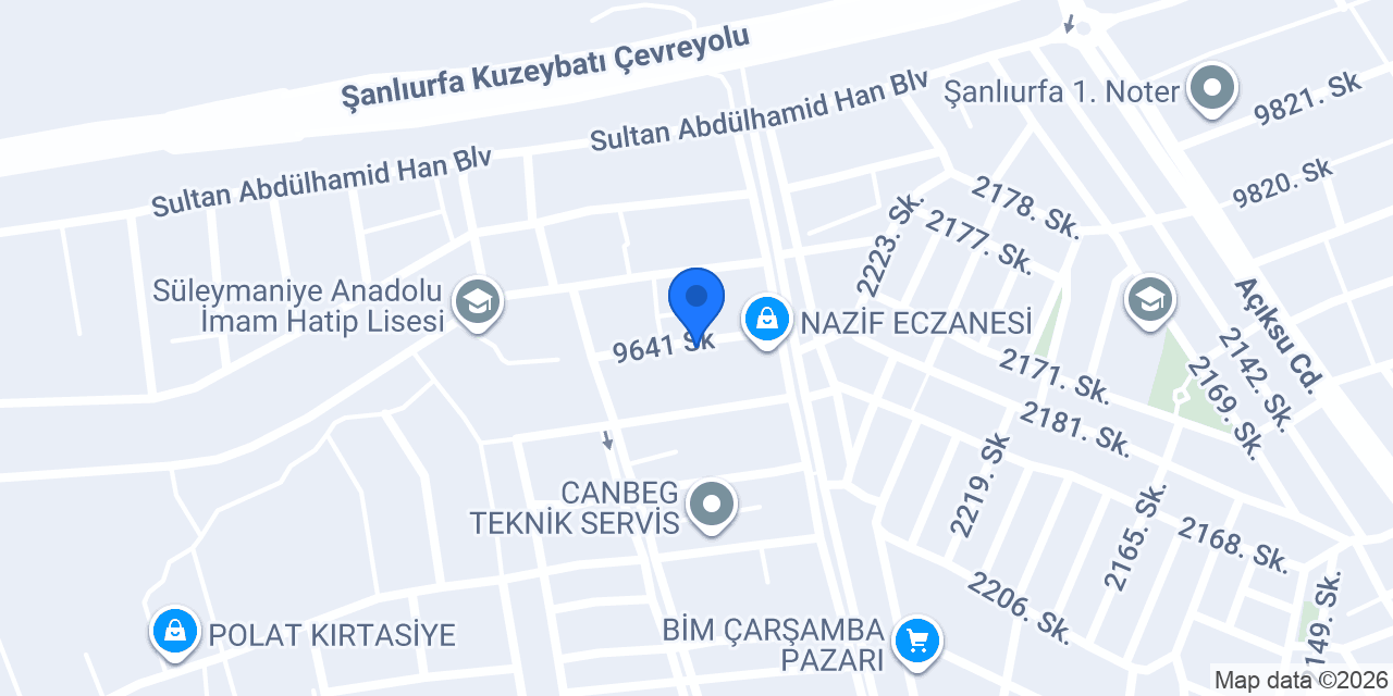 Öz Adil Emlak konumu