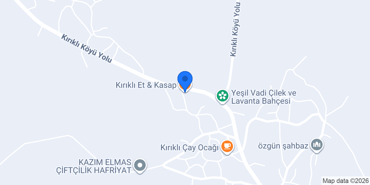 Kırıklı Et & Kasap konumu